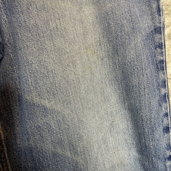 Carhartt Men High Rise Relaxed Loose Fit Destroyed Thrashed Denim Jean 42x32 - Picture 14 of 16